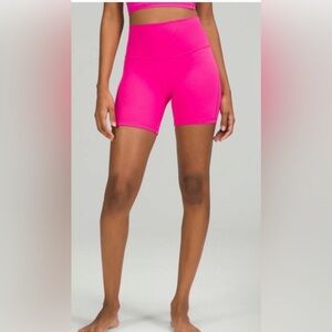 lululemon athletica Align High-Rise Sonic Pink Shorts